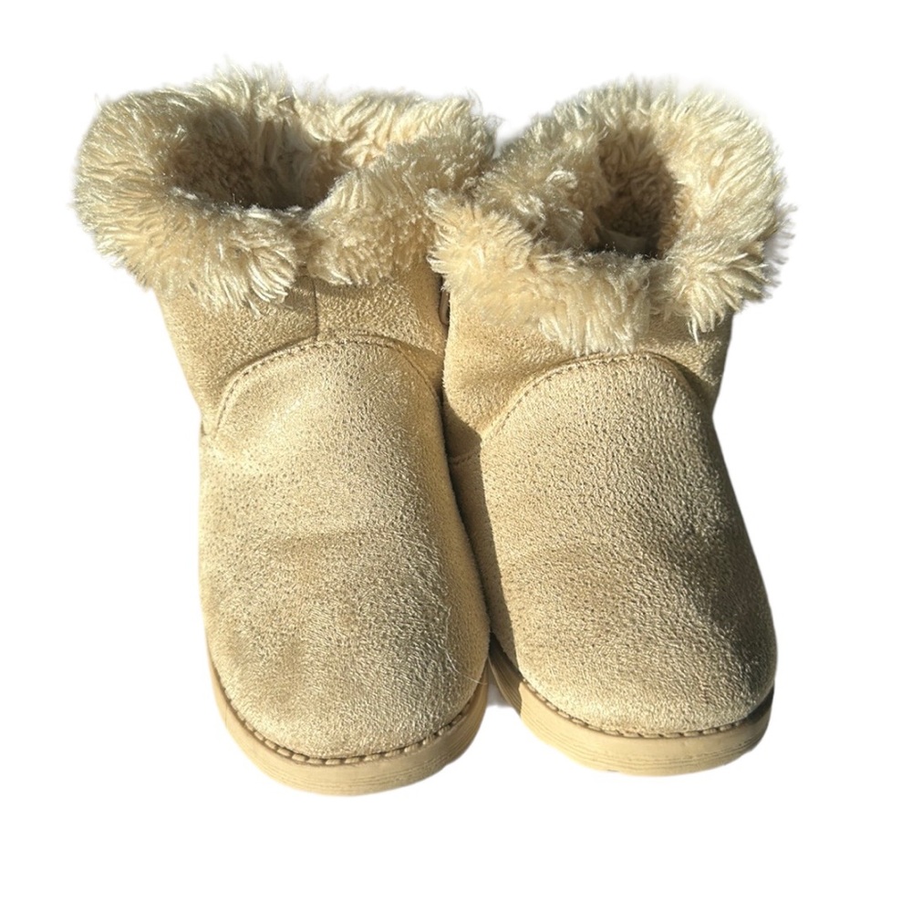Cat & Jack faux fur Boots toddler size 10